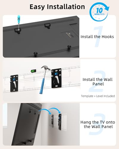 Home Vision No Stud TV Wall Mount thumbnail 5