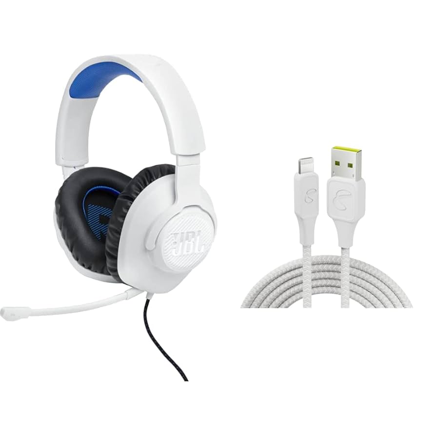 JBL ゲーミングヘッドセット ホワイト 動作OK JBL ゲーミングヘッドセット ホワイト 動作OK ホワイトカラーが