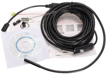 Endoscope Inspection Waterproof Camera 5.5mm Digital 5m USB For Android Phone