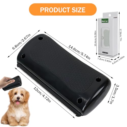 Pmueuff Hundebürste, Groomify Hundebürste Kurzhaar Bürste Hund Kurzhaar Groomify Pet Care Brush, Groom Professional Tool Katzenhaarbürste, Fellwunder Bürste Hund für Hunde Katzen und andere Haustiere