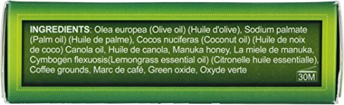 Bunchafarmers All Natural 100% Biodegradable Healing Manuka Honey And Lemongrass Deodorizing And Refreshing Soap Bar (Made In Canada) #TOP4