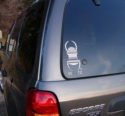 geo-versand Travel Tag Trackable Geocaching statischer Autoaufkleber Sticker, Car Sticker, Aufkleber fürs Auto Geocaching Logo