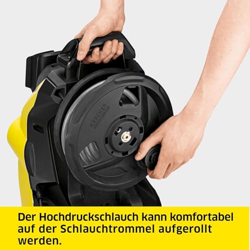 Kärcher Hochdruckreiniger K 5 Premium Power Control Flex Home, Druck: max. 145 bar, Fördermenge: 500 l/h, Fläche: 40 m²/h, Gewicht: 13,9 kg, Flex-Hochdruckschlauch, Dreckfräser, Strahlrohr, Home Kit