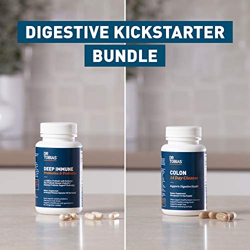 Dr. Tobias Digestive Kickstarter Bundle with Colon 14 Day Cleanse & Deep Immune Probiotics & Prebiotics - Image 3