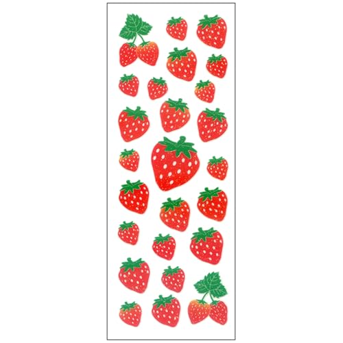 奥山商会 シール ラメ入りシール イチゴ CR532