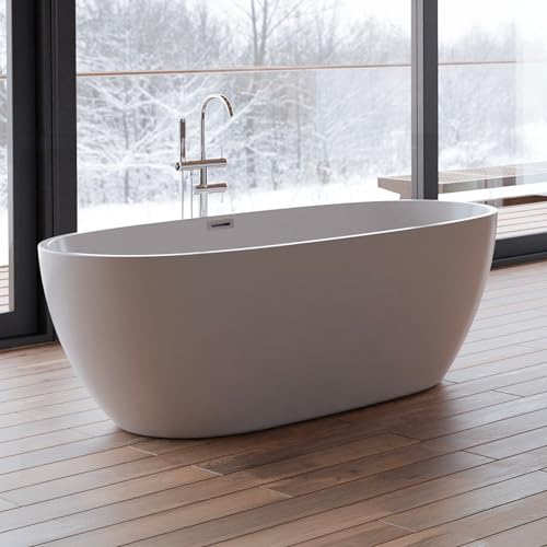 SPALINA Samba - Bañera exenta Oval L. 170 x l. 79 cm