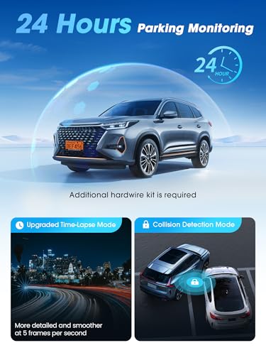 Image of DDPAI 4K 3 Channel Dash Cam, 4K+2K+1080P Front Inside Rear Car Camera, Dual STARVIS 2 Dashcam With Bulit-in 32G eMMC,3K 60FPS,4G LTE Support,5G WiFi GPS,3 inch IPS,Night Vision,Parking Mode, Z60 Pro πLink