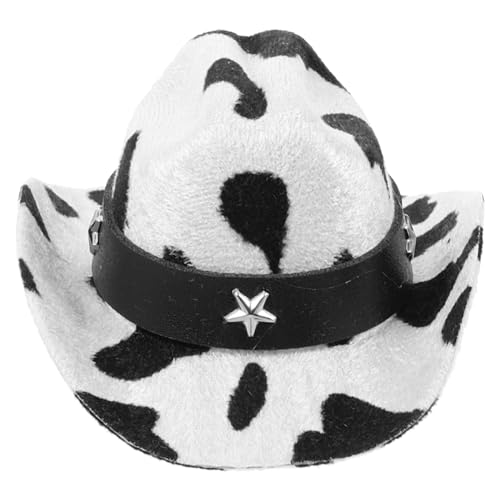 Sombrero cowboy para perros LOGOFUN con correa ajustable