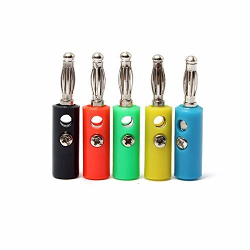 Lot de 500 fiches Banane mâle 4 mm pour connecteur de sondes de Test