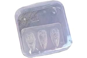 Mini Nail Art Silicone Mold Baroque Y2K Nail Resin Mold