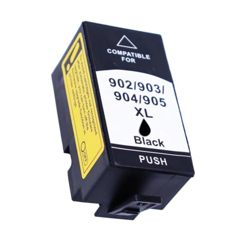 Cartouche encre 902XL noire haute performance pour impression propre sur HP OfficeJet 6954