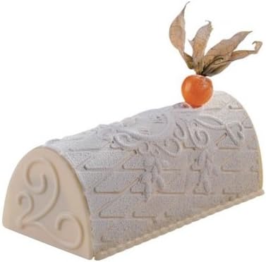 Martellato 20TES003 2 Piece O' Clock Chocolate Decoration Moulds, Plastic, White