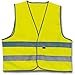 Produktbild 4-Act Unisex Reflexweste-03196425 Reflexweste, Gelb/Silber, XL