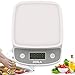 Digital Kitchen Scale by ZERLA, Multifunction Food Scale with Range from 0.04oz to 11lbs, White