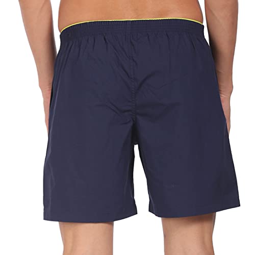 Image of U.S. POLO ASSN. Mens Solid Cotton Mid Rise Boxers - Pack of 1