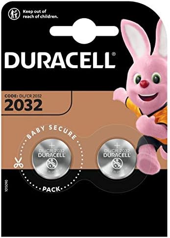 Lithium button cell battery Duracell CR-2032 blister of 1, 3,0V, Lithium