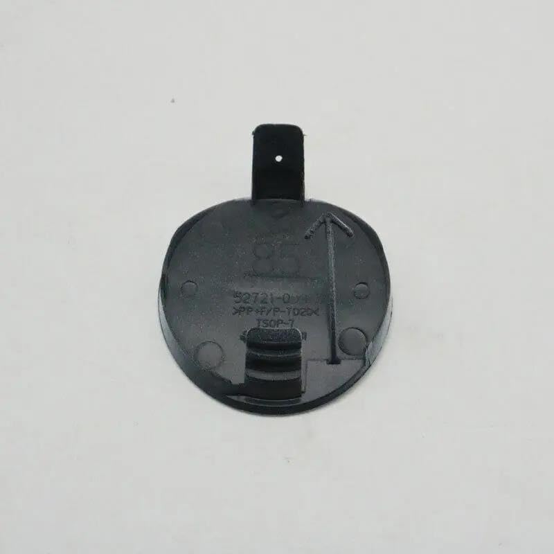 HCPAVEXT に適合する ヤリス LE III 2017-2019 52127-0DB10 フロントバンパー 牽引フックカバーキ  車未塗装フロント牽引フックカバーアイキャップ、、ヤリス IA、サイオン用、2017 2018 2019 2020 部品番号 5212 2 個  バンパー牽引フックカバー左 & 右サイド ... に適合する ヤリス セダン 2008 2009 2010 フロントバンパー トウフック アイカバー トレーラーキャップ 1個 EJF