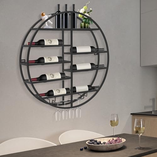 Wall Mounted Wine Rack, 60cm/23.6
