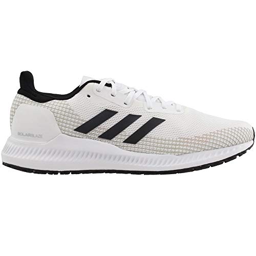 adidas Men's Solar Blaze Running Shoes Cloud White/Cloud White/Core Black 10.5