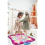 SUNLIN-Dance-Mat-Dance-Mixer-Rhythm-Step-Play-Mat-Dance-Game-Toy-Gift-for-Kids-Girls-Boys-Dance-Pad-with-LED-Lights-Adjustable-Volume-Built-in-Music-3-Challenge-Levels-3-12-Years-Old