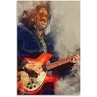 Iooie Art Peinture Impression sur Toile Tom Petty et Le Guitariste Heartbreakers du Groupe pour la décoration de Bureau Affiches et Photos 19.7″x27.6″(50x70cm) sans Cadre - Les Beatles, Paul McCartney, John Lennon, RIngo Starr, George Harrison
