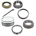 MPBK1381116S Trailer Bearing Repair Kit for 1-3/8 to 1-1/16 Inch Tapered #84 Spindle (3.5k Capacity) - Includes Steel Cap