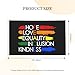 Kindness Peace Equality Love Inclusion Hope Diversity Flag 3x5 Foot Durable And Fade Resistant,Perfect For Any Balcony Or Courtyard,Garden Decorative Banner