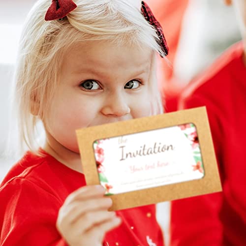 120 Packs Window Gift Card Envelopes Gift Card Sleeves Credit Card Size Envelopes Business Invitation Card Envelopes For Christmas Thanksgiving Gifts, 3.9 X 2.4 Inch (Kraft Color, Classic) #TOP5