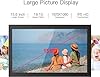 UCMDA Cornice Digitale WiFi da 15,6 pollici, Full HD Touch Screen Smart Digital Photo Frame con 32 GB di Memoria, Rotazione Automatica,Facile Installazione per Condividere Foto e Video Tramite Frameo