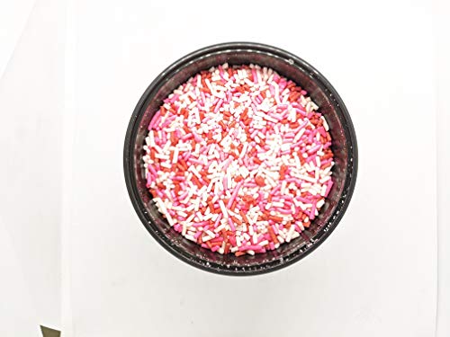 Image of Aromatic Choco Valentine Sprinkle /Jimmies for Cake decorations-200 GMS