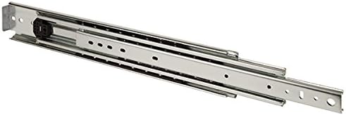 Fulterer 450lb 204kg Full-Extension Heavy-Duty Drawer Slide 34" with Lock