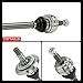 A-Premium CV Axle Shaft Assembly - Compatible with Mercedes-Benz X166 Series GLC300 2016 2017, L4 2.0L - Rear Right Passenger Side, Replace# 2133509601, 2133509501