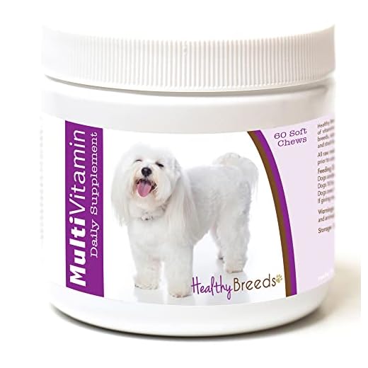 Healthy Breeds Coton de Tulear Multi-Vitamin Soft Chews 60 Count