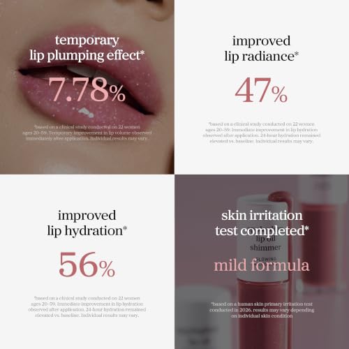 Image of NOONI Appleplum Lip Oil Shimmer - Plumping Tinted Glossy Lip Oil