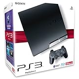  Sony PS3 - Konsole Slim Black 250GB + GT5 Pro 250GB Nero