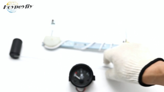 Image of 2 inch 52mm Fuel Level Gauge Universal Car SUV w /Fuel Sensor E-1 /2-F Pointer Meter 12V