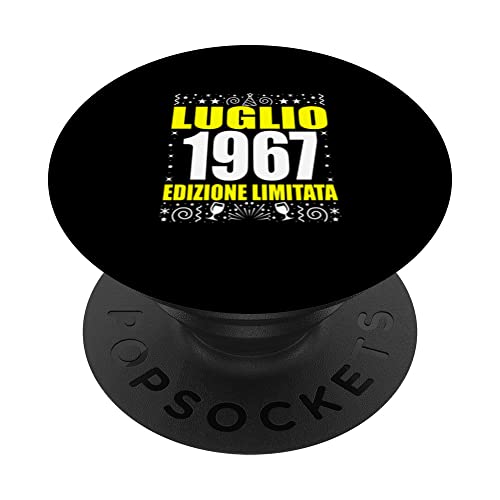 55 Anni Di Compleanno Luglio 1967 Edizione Limitata 1967 PopSockets PopGrip Intercambiabile