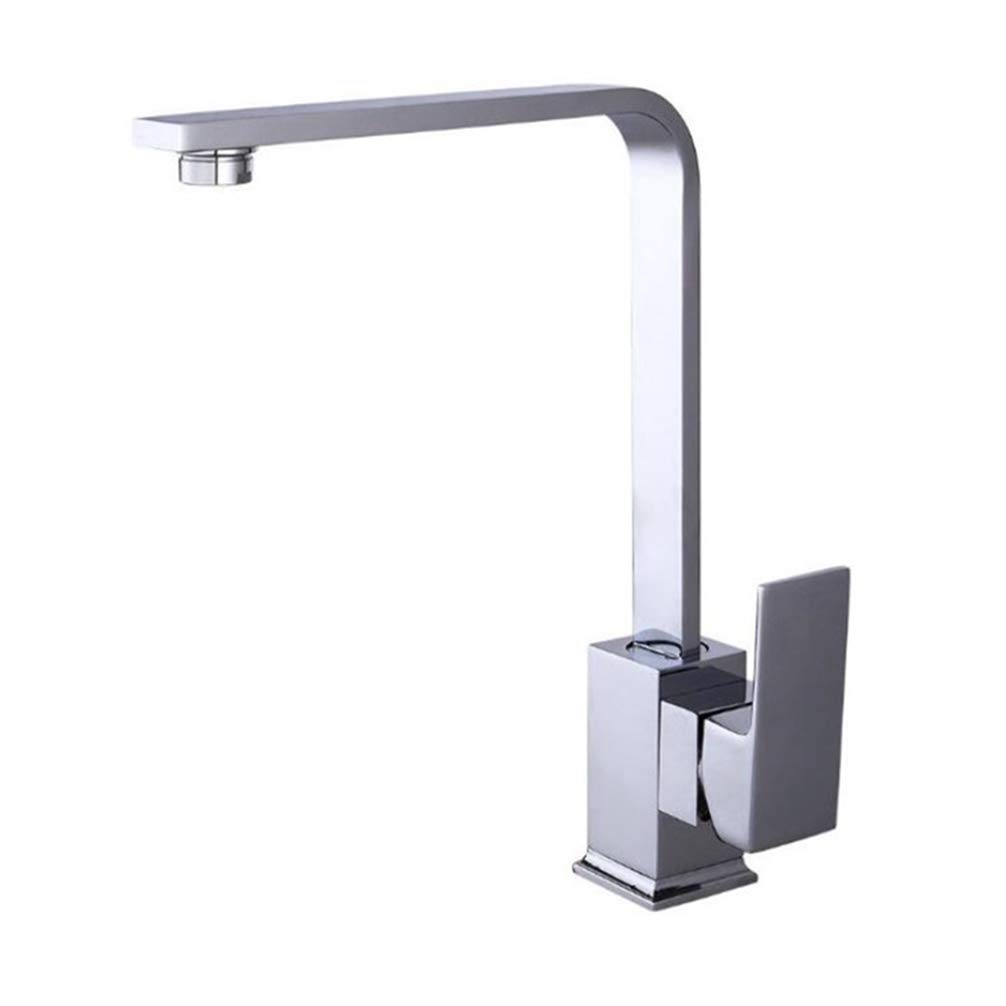 Brass Kitchen Faucet 360 Degree Mixer Cold & Hot Tap Water Torneira Cozinha,Chrome 1