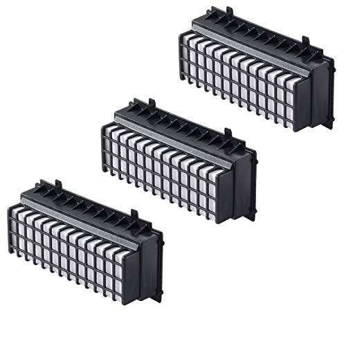 Microsafe - Set di 3 filtri HEPA per aspirapolvere Bosch Relaxx'x BGS51410 / BGS51431 / BGS5330A / BGS5331 / BGS5335 alternativi 00577281, 00573928