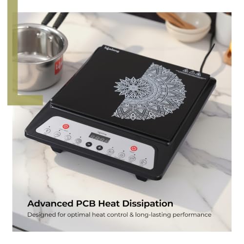 Lifelong 1800 Watt Induction Stove With Surge Protection, Electric - Image 4