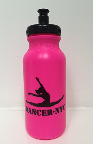 Dancer.NYC 20 oz Water Bottle"Very Pink" Dishwasher Safe