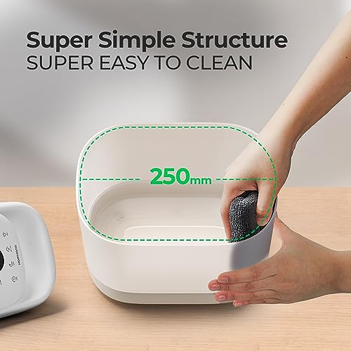 Homvana Humidifiers for Bedroom, 5L Super Easy to Clean Top Fill Auto Adapt Cool Mist Humidifier for Bedroom Plants Baby Kids for Home (Never Leaking Design), Quiet 40H Runtime, Essential Oil Diffuser by Homvana - Image 4
