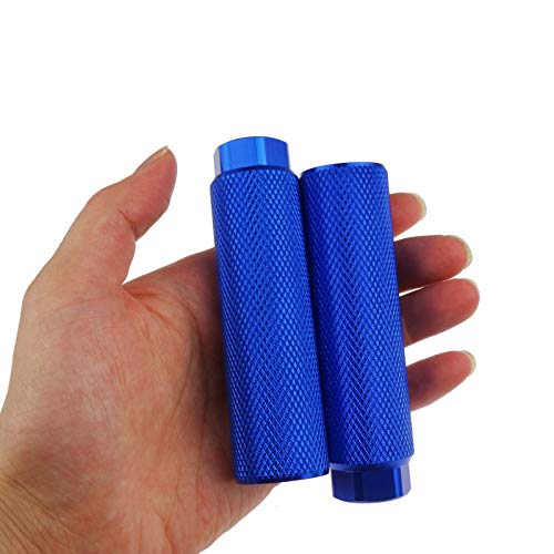 image for Zelerdo 2 Pairs Aluminum Alloy Bike Pegs for Mountain Bike Cycling Rea