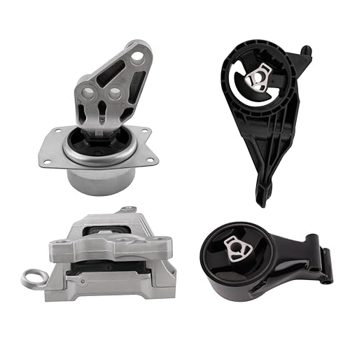 KJYDXYS Engine Motor Mount & Transmission Mount Compatible with 2013-2019 Cadillac XTS 3.6L FWD & 2014-2020 Impala & 2010-2016 Lacrosse & 2010 Allure Engine, Replace A5535 A5530 A5502 A5676 4Pcs