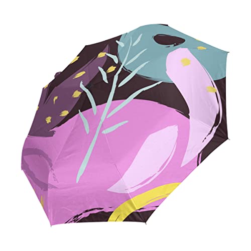 Parapluie rose artistique de plage et voyage pour se protéger du vent et du soleil en ville