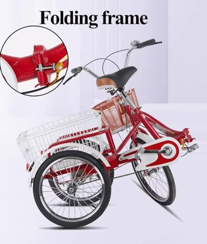 Triciclo Plegable 20 Pulgadas para Adultos miniatura 4