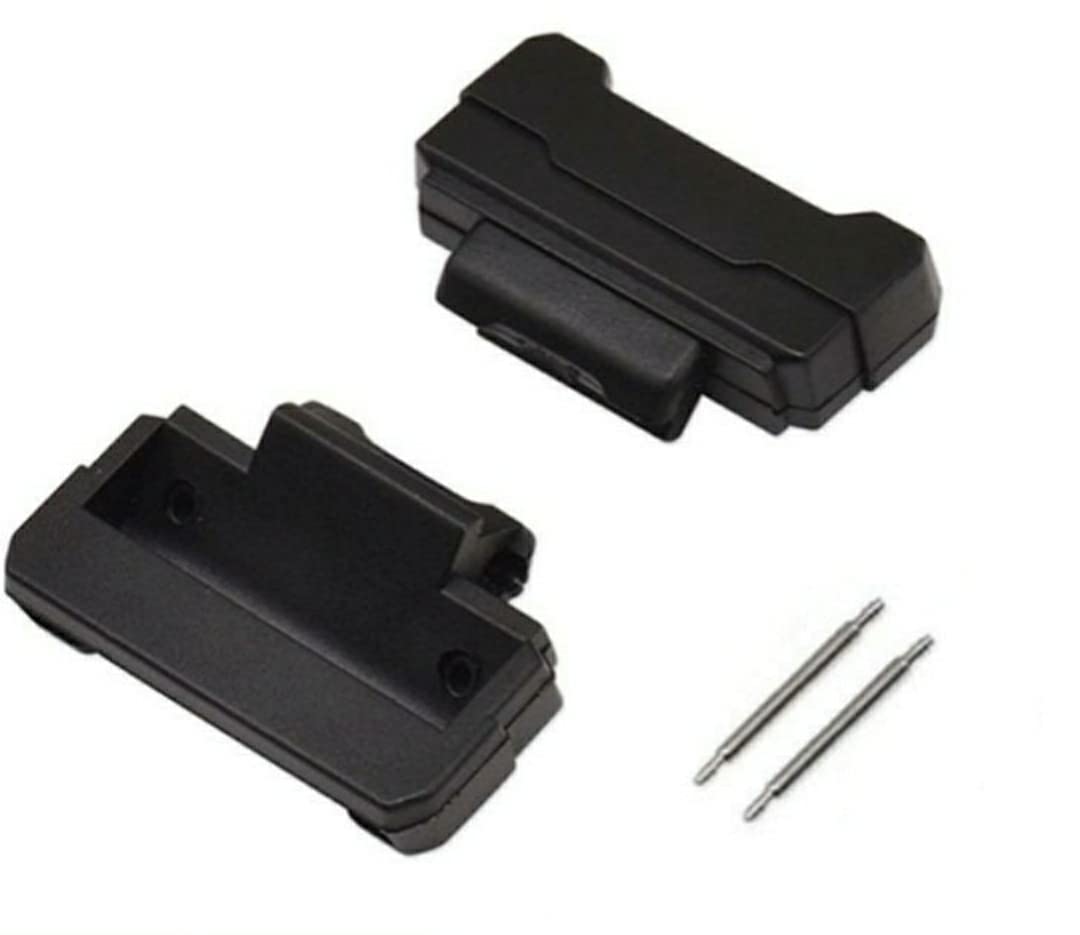 Nato strap replacable adapter lugs with spring bars (Black) for Casio G-shock, 24 mm-picture-29