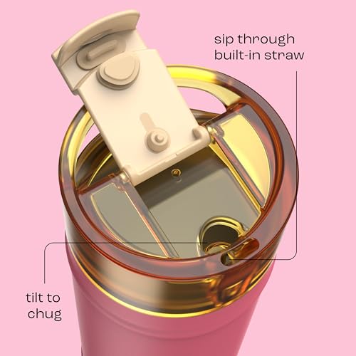 Bubba 32 oz Dualsip Water Bottle with Straw & 2-Way Lid | Leakproof Metal Tumbler | Insulated Stainless Steel | Reusable | Lightweight | Dishwasher Safe | Lead & BPA-Free | Homecoming by bubba - Image 3
