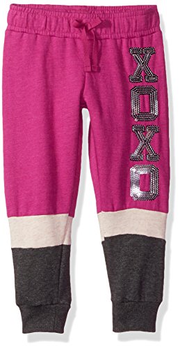 Pantalon de survêtement fille rose XOXO jogger pant chaud