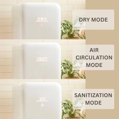 Image of NEW UPANG Signature2 Plus LED Baby Bottle Sanitizer (UP920A+) (Milk White)
